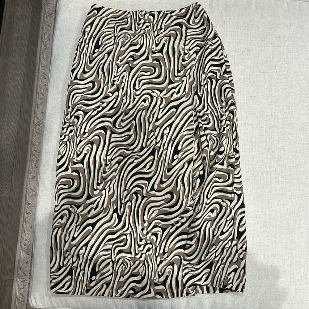 12th Tribe midi skirt with long slit